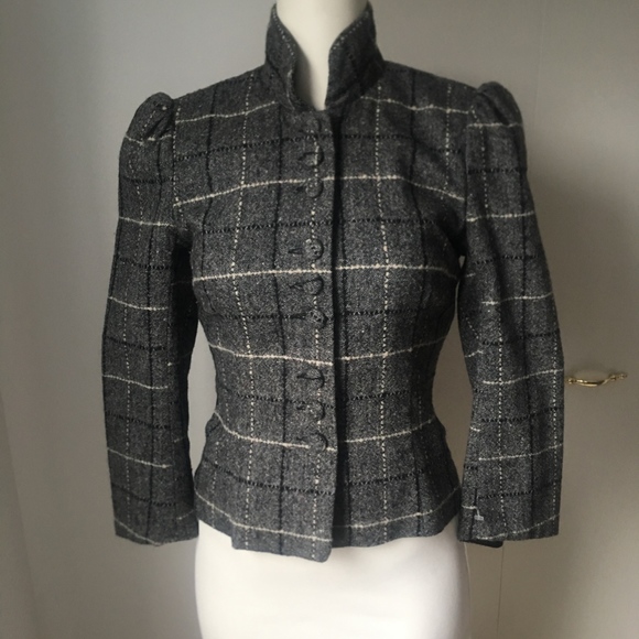 ❗️❗️ SOLD ❗️❗️Mason - Tweed Blazer -  vintage styling - Picture 6 of 8